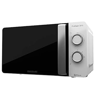 Cecotec Forno a Microonde ProClean 3010 da 20 Litri, 700 W, rivestimento Ready2Clean, tecnologia 3DWave, modalità scongelamento, 6 livelli di potenza, timer 30 minuti