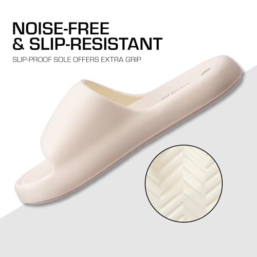 Red by Kiss Cloud Slippers – Lightweight Waterproof Shower House Slides with Thick Cushion Sole, Indoor Outdoor Comfort4