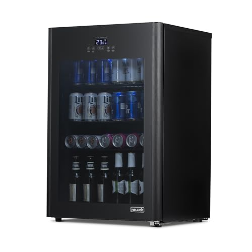 Newair NBF125BK00 125 Can Beer Froster, Mini Fridge, Small Drink Dispenser Machine, Freestanding Beer Freezer, Refrigerator And Cooler In Black thumb #10