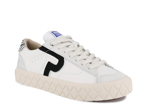 Palladium Mixte ACE LO Mix LTH Sneaker, Star White/Zebra, 42 EU – vue 2
