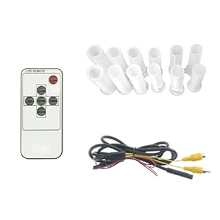 Chavisenty Monitor per Poggiatesta per Auto Universale Schermo LED TFT da 7 Pollici Cuscino Ingresso AV Display AV Video Posteriore per Poggiatesta per Auto (con Cerniera)