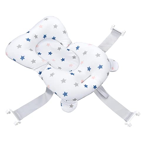 Tapete de Banheira para bebê Recém-nascido Macio e Respirável Com Design Bonito e Drenagem Rápida |