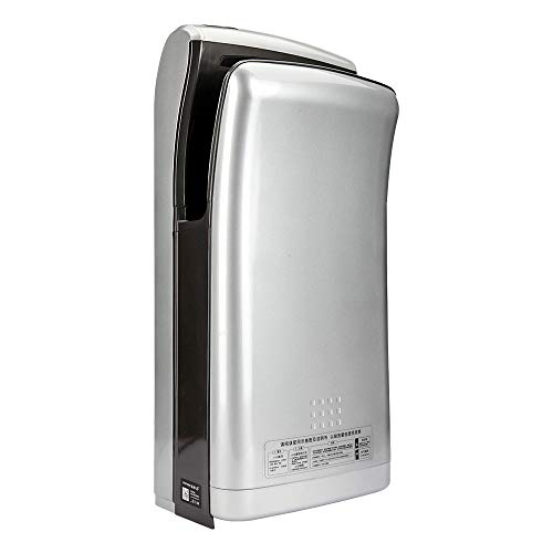 Interhasa! Hand Dryer With Hepa Filter, 110-130V Electric Hand Dryer For Bathrooms Commercial, Plug In,It1688-Silver #TOP13