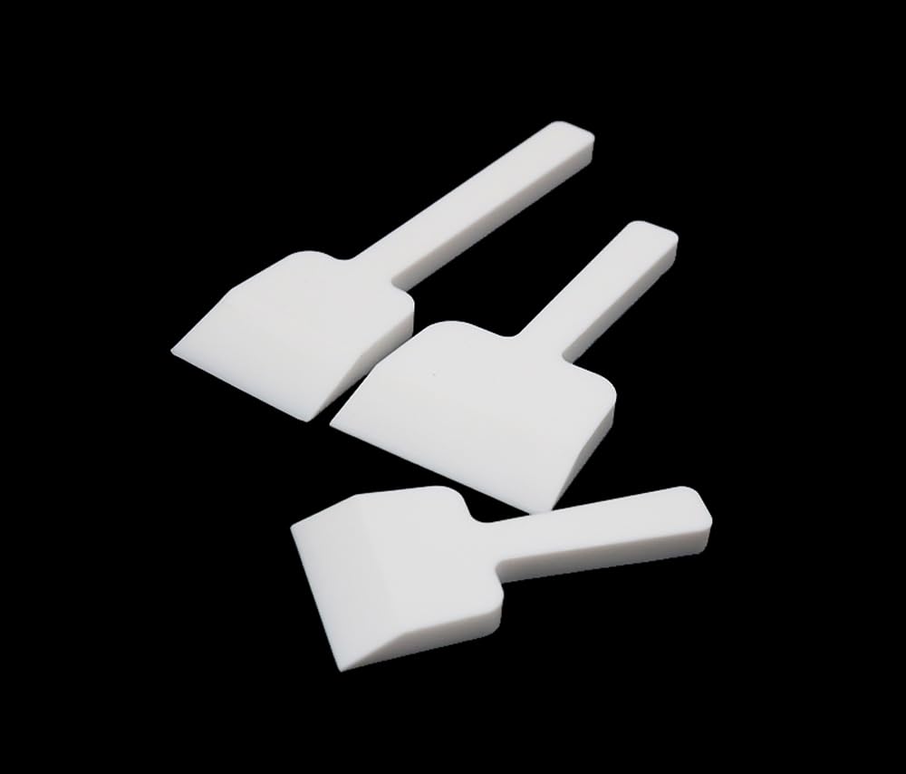 Raspador de PTFE de alta temperatura con mango - 1 pala for ácido y resistencia(80x150mm)