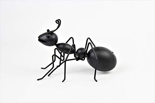 ARTESANIAROCA Hormiga de forja para Colgar en la Pared. Muy Decorativa. Tiene un Gancho para Poder Colgar en la Pared. De Color Negro. (17cm) Cover