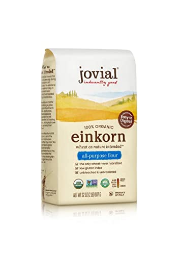 Jovial Organic Einkorn Unbleached All Purpose Flour, 32 Oz, 10 Pack