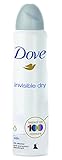 Dove Desodorante Aerosol Invisible - 20 cl