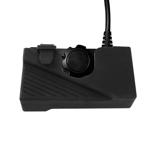 Travel Transducer Cover for Garmin Livescope Plus LVS34 - Transducer Bundle Cover Silicone Shield Impact-Resistant Travel Case, Black