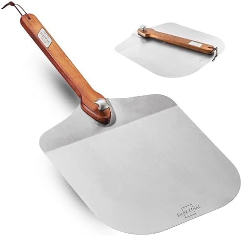 SILBERTHAL Pala para pizza horno - Acero inoxidable - 30 cm - Ple...