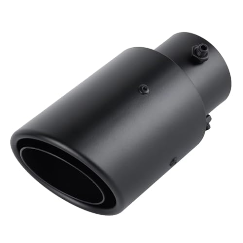 Tuyau d'échappement universel double embout noir pour sublimer votre voiture en ville