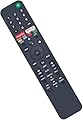RMF-TX500U, RMF-TX600U, RMF-TX520U, RMT-TX100U Remote Control for Sony Smart TV/Bravia TV with Voice Command, Compatible with All Sony XR/XBR/KD Series 4K LED OLED Google Smart TVs. (500U)