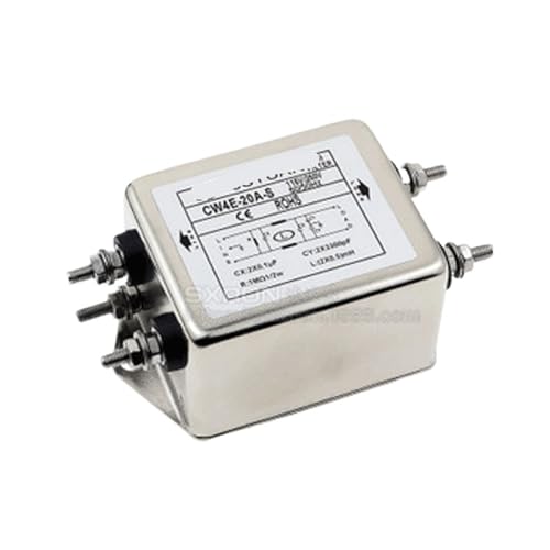 Filtre d'alimentation CW4E-20A-S pour sécuriser les lignes électriques 220vac