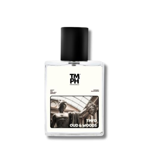 Image of TMPerfumehouse Tmfd Oud & WoodsEDP for Men | Woody, Aromatic & Long Lasting Perfume Spray | Vanilla, Sweet & Warm Spicy Fragrance | Luxury Gift for Him | TMPH | 50ml