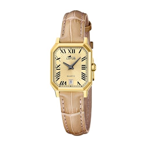 LOTUS Montre dateur Square Series idéale pour le bureau