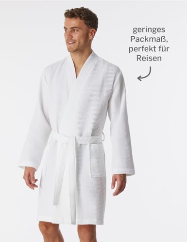 Men's Waffle Bathrobe4