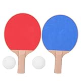 Keenso Children Table Tennis Paddle, Plastic Elasticity Racket Kids Paddle Outdoor Sport Table Tennis Practice...