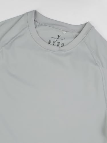 Image of TECHNOSPORT Men's Compression Full Sleeve T-Shirt 4-Way Stretch Slim Fit Gym & Workout Tee Quick-Dry Moisture-Wicking Athletic Training Wear ElastoPlus Fabric Technology for Comfort & Flexibility
