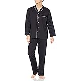 [グンゼ] パジャマ KaiminNavi快眠ナビシルク入り 長袖長パンツ シルク入りフハク メンズ ブラック L