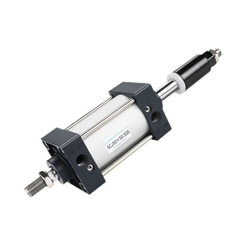 Vérin pneumatique double effet SCJ avec piston grand diamètre 125mm à course ajustable - 2