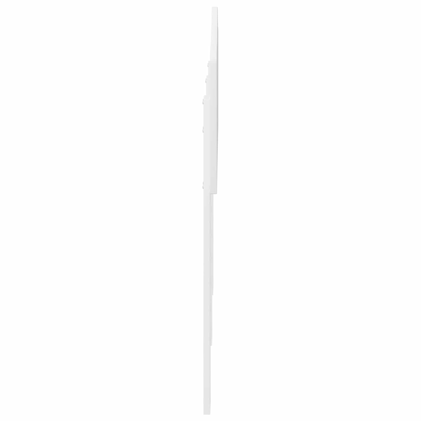 Cabecero blanco de madera de 163 x 90 cm moderno cabecero de cama para dormitorio con fácil montaje y acabado de fácil cuidado con accesorios a juego para marco de cama y montaje en pared