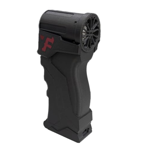 Sxmrmnx Ventilador turbo de mano F3 de 130000 rpm, ventilador violento, motor sin escobillas, 200 ~ 220 g, ventilador industrial de conducto