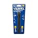 VARTA Taschenlampe LED inkl. 2x AA Batterien, Aluminium Light F20 Pro Leuchte, Lampe mit drei Leuchtmodi, Taschenleuchte mit Aluminiumgehäuse, texturiertem Griff, stoßfest