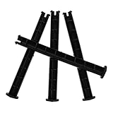 SEWACC 4 Stück Mülltonnendeckel Verriegelung Kunststoff Kompatibel 120l Mülltonne...