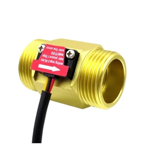 Capteur de débit en laiton G1 pouce B10 robuste et durable 24V