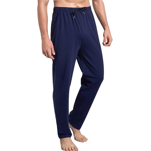 Pantalon de jogging pour homme coupe droite décontracté