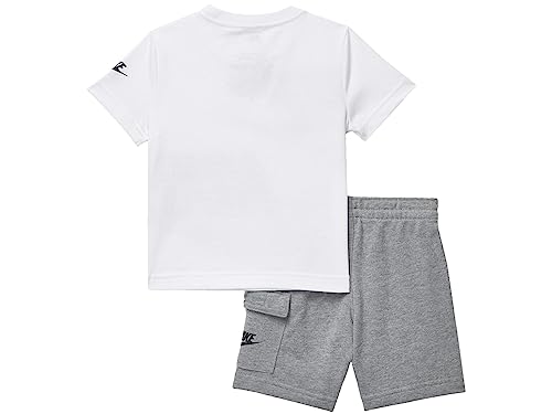 Image of Nike Baby Boy's Sportswear T-Shirt and Cargo Shorts Set (Toddler)