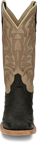 Justin Doc Bar Men's Western Boots - Premium Leather, Classic Cowboy Style, Durable Construction, Comfortable Fit3