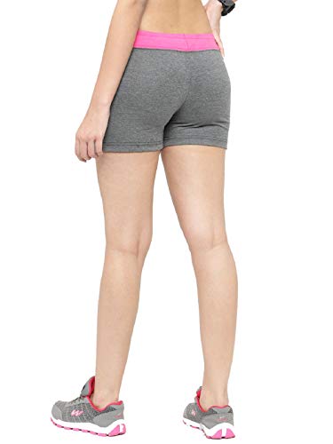 Image of UZARUS Women's Cotton Sports Gym Causal Shorts - Pack of 2