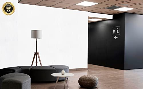 Image of Textured Linen Wallpaper for Walls Sticker Roll (8 Pcs) I 3D Foam Wallpaper for Full Wall, Furniture I Fabric, Waterproof, Large (White; 8 Pieces of 3 Meter x 0.7 Meter Each)