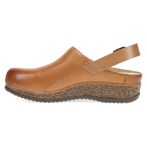 Image of Dansko Merrin Sling-Back Mule Clog for Women-Dual-Density Cork /EVA Midsole and Lightweight Rubber Outsole Provide Durable and Comfortable Ride