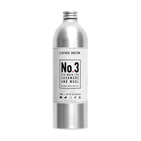 Cashmere and Wool Eco Wash by Clothes Doctor Laundry Detergent Liquid Gentle Washing Machine and Hand Wash Safe Nourish and Protect Your Knitwear and Delicate Fabrics 500ml 32 Washes Cover