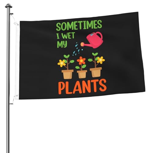 Sometimes I Wet My Playts Flag 2x3 Ft Outdoor Double Sided Flags Polyester Patio Decorative Banner Durable Home Lawn Flags