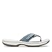 Clarks Womens Breeze SEA Sandal,Blue Grey Synthetic,8