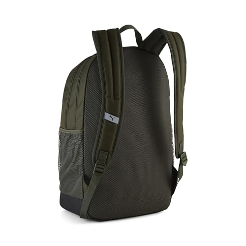 PUMA Layered Backpacks, Dark Olive, One Size2