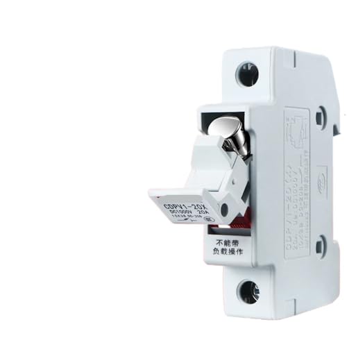 Fusible solaire photovoltaïque 1P cartouche de protection court-circuit 1-20A