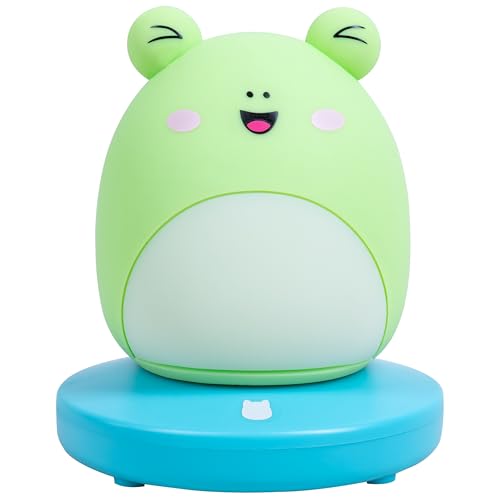 Fizz Creations Squishmallows Wendy The Frog Lampe d'ambiance en silicone souple Fonctionne avec USB ou piles