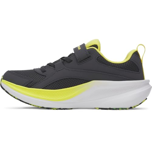 Under Armour Boys Pre School Charged Assert 11 Alternate Closure (016) Anthracite/Lumin Yellow/Lumin Yellow 2 US