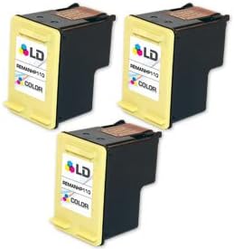 LD Products Remanufactured Ink Replacement for HP 110 CB304AN Color 3-Pk
