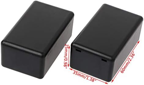 JOYKK 5Pieces Waterproof Plastic Electric Project Junction Box - Black