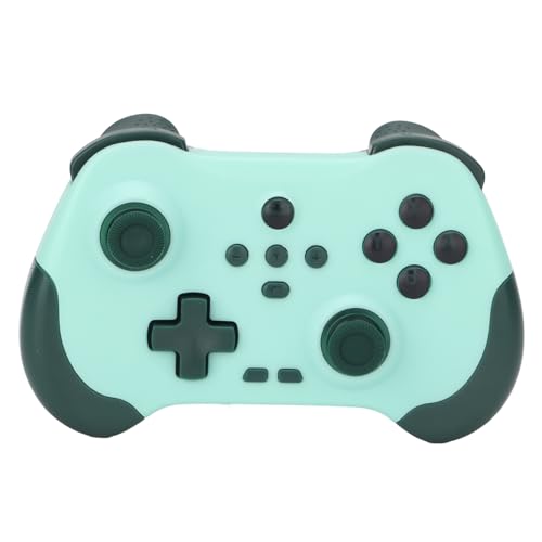 Controlador de Juego Inalámbrico, Joystick Inalámbrico Bluetooth, Tecnología de Detección de Movimiento, para PS3, para Android, para iOS MFi, para PC, para Steam Gamepad (Green)
