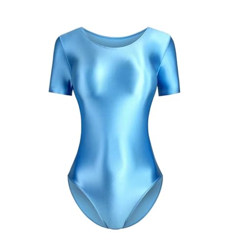 NRBMZYEN Ballett-Jumpsuit, Ballettkleid, Bodysuit, Nylon, leicht, einteilig, Gymnastikanzug, Yoga, langärmeliger Anzug, einfarbig, Color-11_XXXL