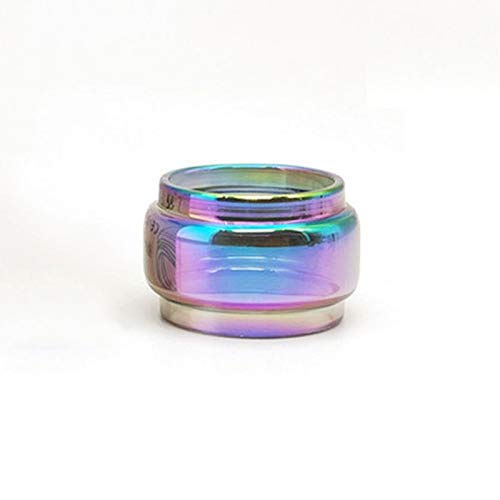 LITAO-EC, Tubo De Vidrio Pyrex De Bulbo De Reemplazo De Arco Iris para Atomizador con Capacidad De 6 Ml De SMOK TF/Morph 219 Kit 219W (Color : Rainbow)