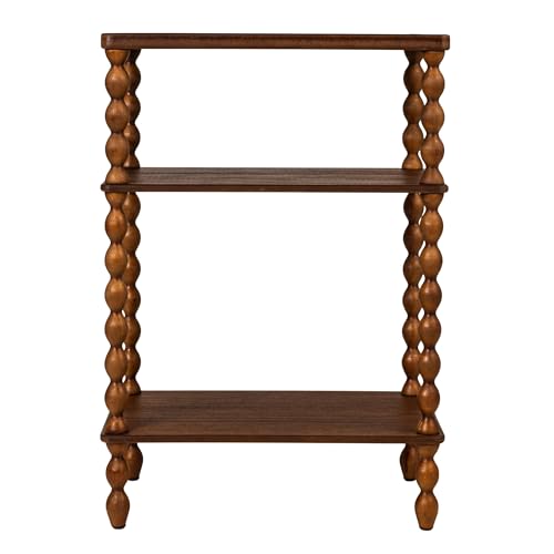Creative Co-Op Bobbin Leg Rectangle Wood Accent Table, Walnut by Creative Co-Op - Image 5