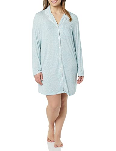 Image of Amazon Essentials Women's Piped Nightshirt (Available in Plus Size)