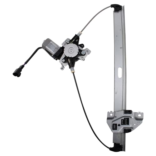 Image of TRQ Rear Left Power Window Regulator & Motor Assembly Drivers Side Compatible with 2002-2007 Saturn Vue