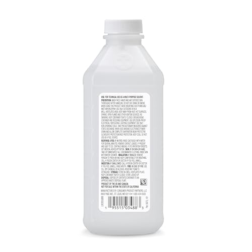 Image of Amazon Basics 99% Isopropyl Alcohol For Technical Use,16 Fluid Ounces, 1-Pack (Previously Solimo)